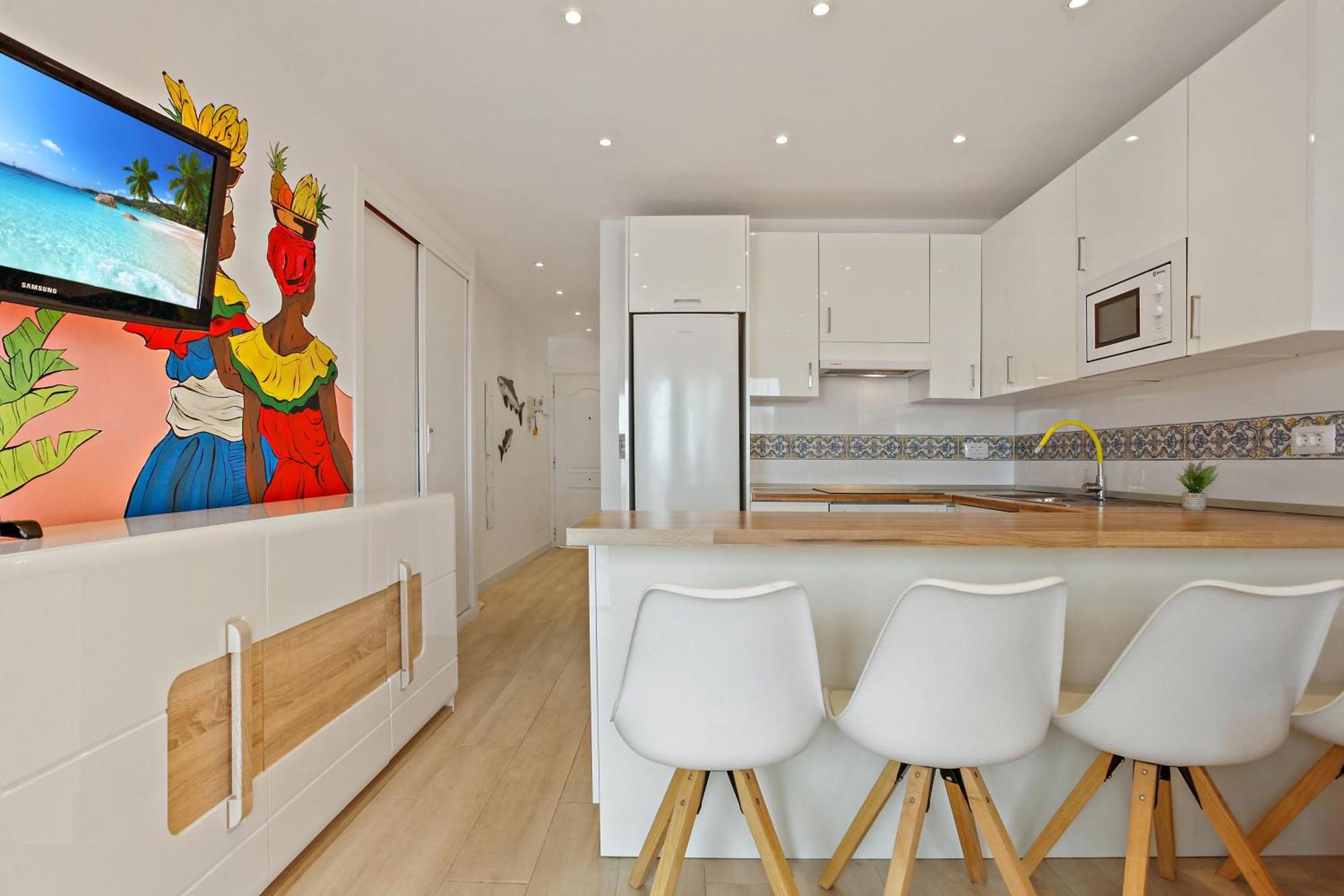 1 Bedroom Giuly Sea Views In Los Cristianos Los Cristianos  Ngoại thất bức ảnh